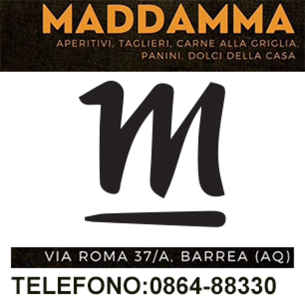 Banner Maddamma 306 per 198 pixel